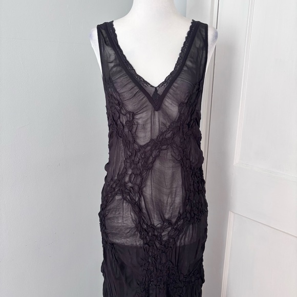 Zara Black Midi Dress - Picture 5 of 9